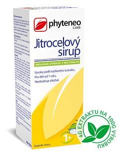 Jitrocelový bio sirup Phyteneo 250