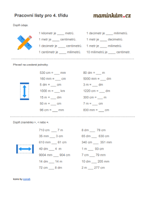 Pracovní listy 4. třída - matematika - převody jednotek - km, m, dm, cm, mm II.png