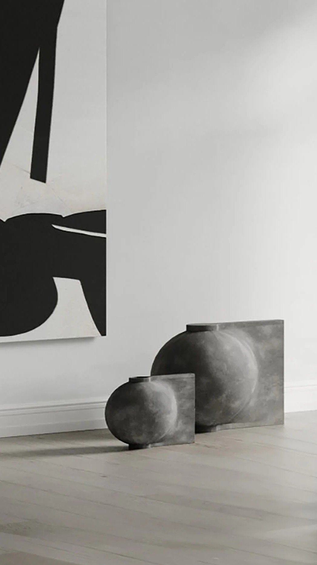 Offset vase