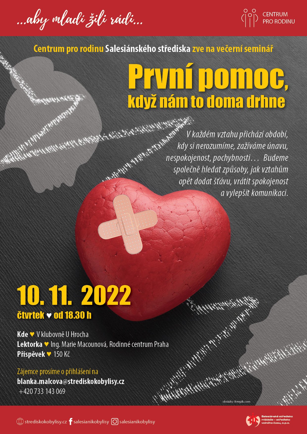 CPR - pozvánky na akce